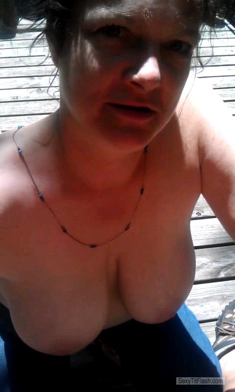 My Extremely big Tits Topless Rachel